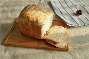 面包机版葡萄干吐司的做法步骤6