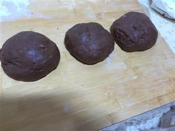 北海道汤种巧克力面包的做法步骤6