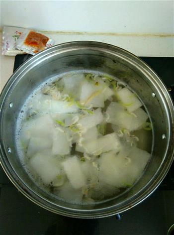 虾米冬瓜汤的做法图解2