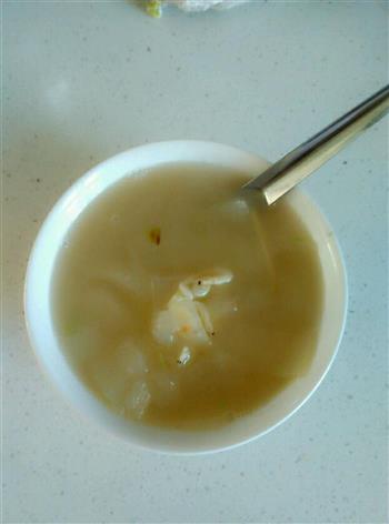 虾米冬瓜汤的做法步骤3