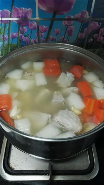 萝卜排骨汤的做法步骤3