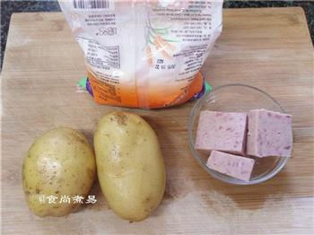 土豆午餐肉煎饼的做法步骤1