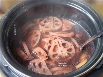 黑豆莲藕排骨汤的做法步骤7