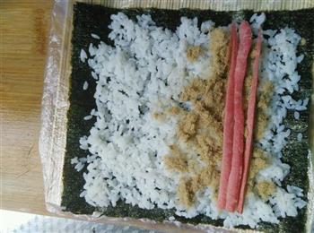 肉松寿司的做法步骤3