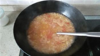 番茄鸡蛋疙瘩汤的做法步骤6