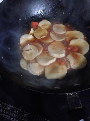 蚝油茄汁杏鲍菇的做法步骤7