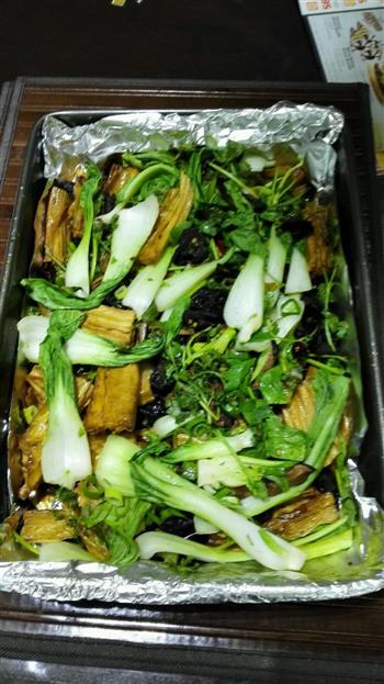 腐竹香菇烤鱼的做法步骤9
