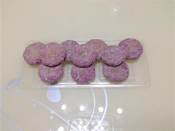 紫薯椰蓉饼干的做法步骤5