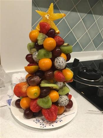 水果圣诞树的做法步骤6