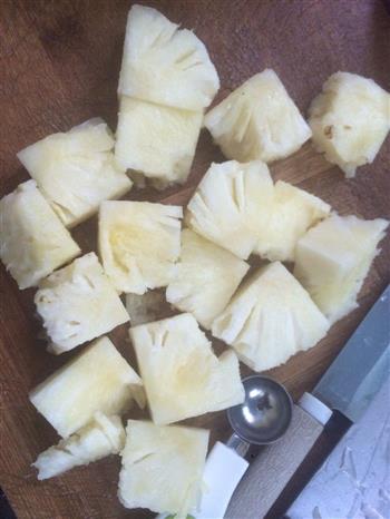 菠萝酸甜排骨的做法步骤4