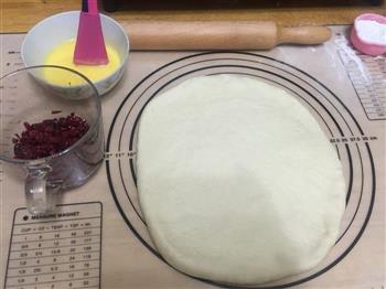 日式炼乳蔓越莓手撕面包的做法图解6