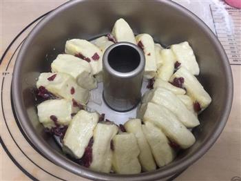 日式炼乳蔓越莓手撕面包的做法步骤9