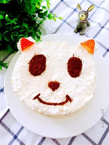萌熊草莓乳酪慕斯蛋糕的做法步骤24