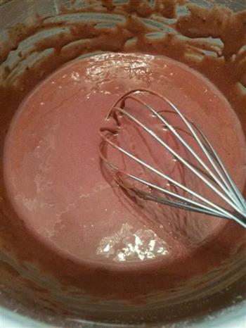水果巧克力淋面蛋糕的做法步骤4
