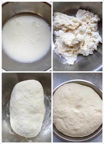 豆沙紫薯包的做法步骤1
