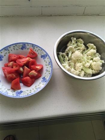 番茄菜花的做法步骤1