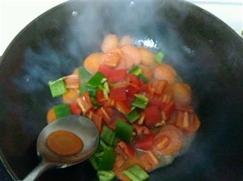 胡萝卜青椒炒肉片的做法步骤6