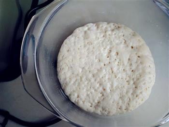 面包机版紫薯炼奶吐司的做法步骤2