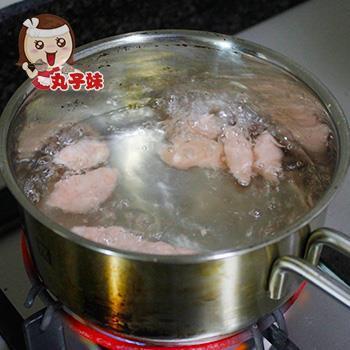减肥也能吃的美味—日式蟹子酱虾尖土豆沙拉的做法步骤1