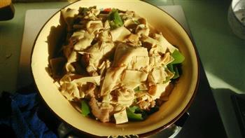 尖椒干豆腐的做法步骤9