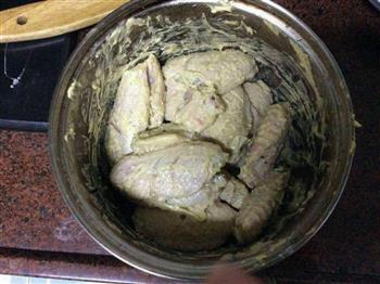 脆皮香酥-麻油鸡翅的做法步骤3