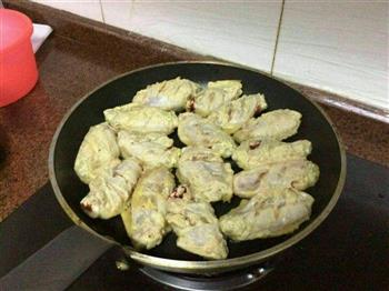 脆皮香酥-麻油鸡翅的做法步骤4