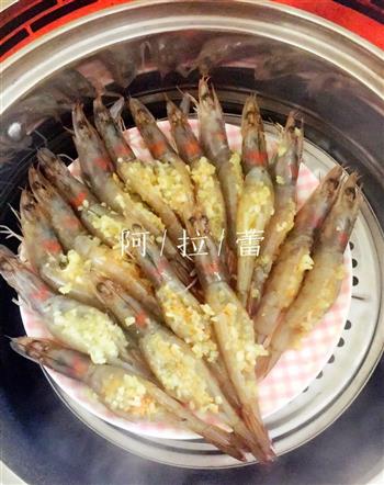 清蒸蒜蓉虾的做法步骤5