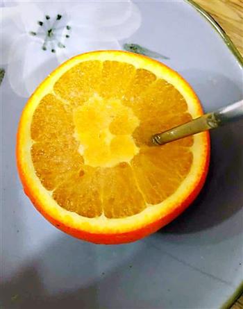 老少皆宜的止咳良方-盐蒸橙子的做法步骤4