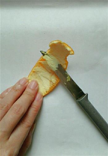 消食化痰的糖渍橙皮的做法图解3