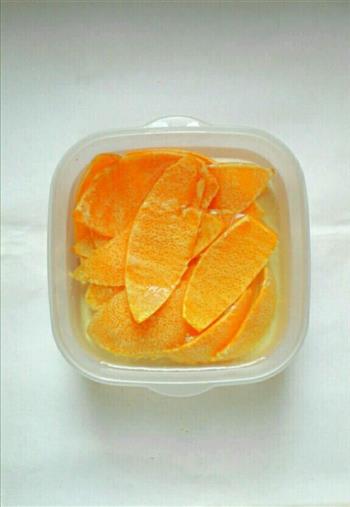 消食化痰的糖渍橙皮的做法图解4