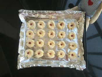 椰蓉蔓越莓玛格丽特饼干的做法步骤10