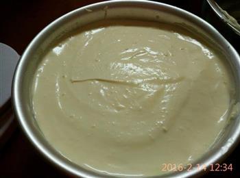 酸奶芝士慕斯蛋糕，六寸，无烤箱的做法步骤8