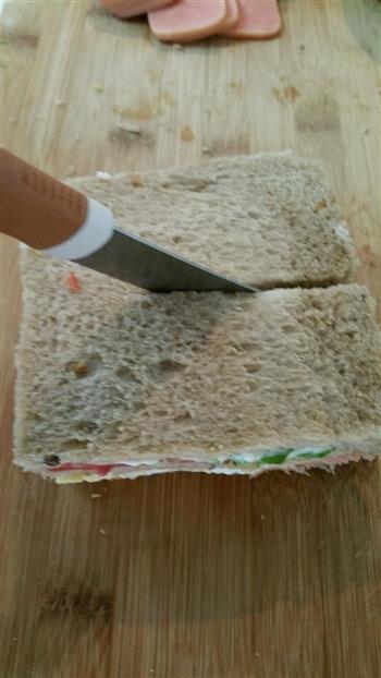 爱心早餐-三明治的做法步骤15