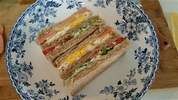 爱心早餐-三明治的做法步骤16