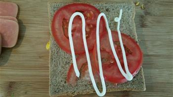 爱心早餐-三明治的做法步骤8