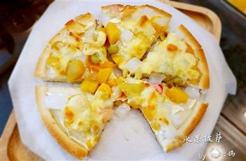 爱心早餐-懒人版水果披萨的做法图解4