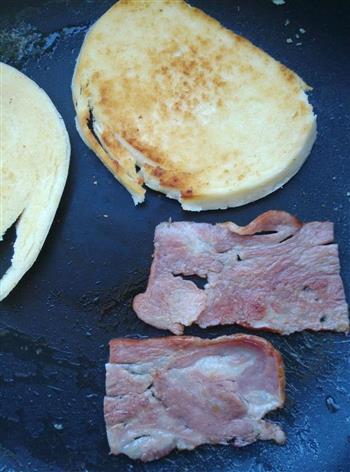早餐煎馒头三明治的做法图解5