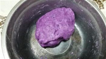 紫薯芝麻饼的做法步骤4
