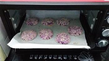 紫薯芝麻饼的做法图解7