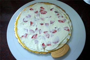 草莓千层蛋糕的做法步骤9