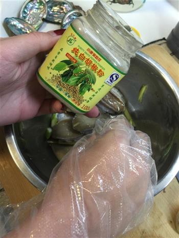 清蒸鲍鱼-配胡椒汁的做法步骤12