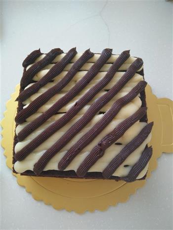 乳酪巧克力方形蛋糕的做法图解28