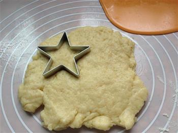 奶油奶酪星星司康饼干的做法图解8