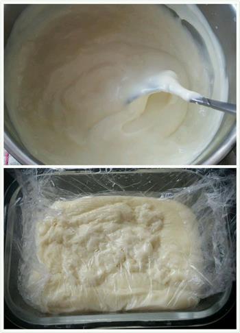 鲜奶椰丝小方的做法步骤6