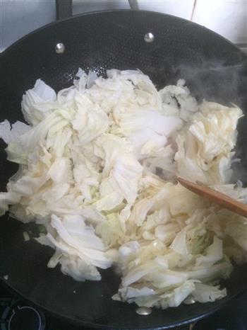 减肥餐超好吃的白菜焖米饭的做法步骤4