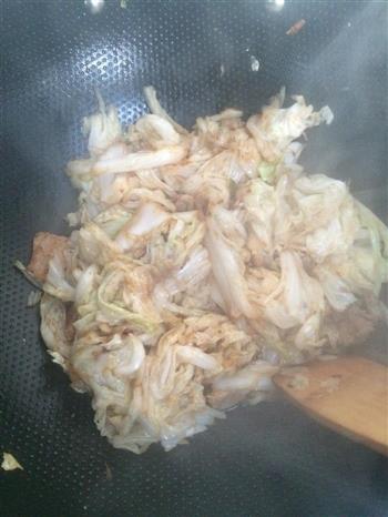 减肥餐超好吃的白菜焖米饭的做法步骤5