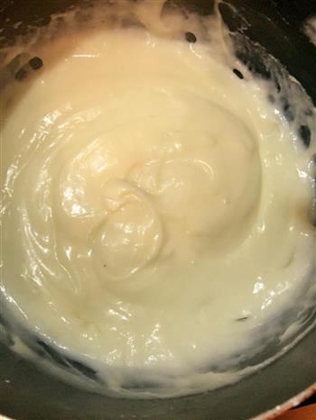 椰香牛奶小方糕的做法步骤4