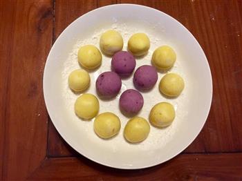 南瓜、紫薯芝麻汤圆的做法步骤9