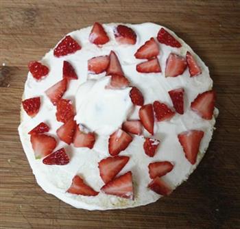 草莓裸蛋糕的做法步骤6