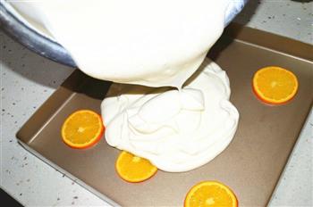 香橙戚风蛋糕卷的做法步骤15